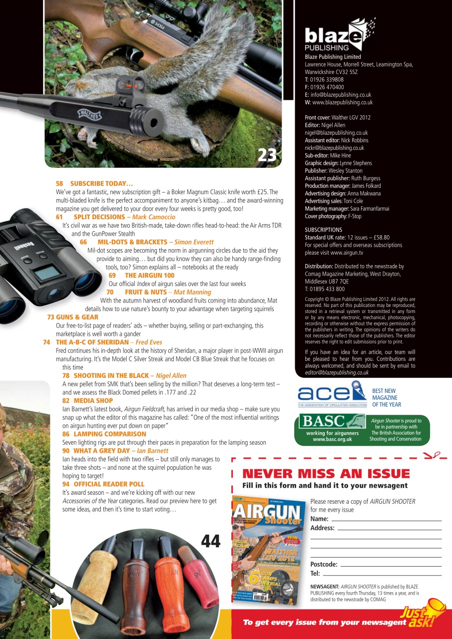 Airgun Shooter Preview Pages