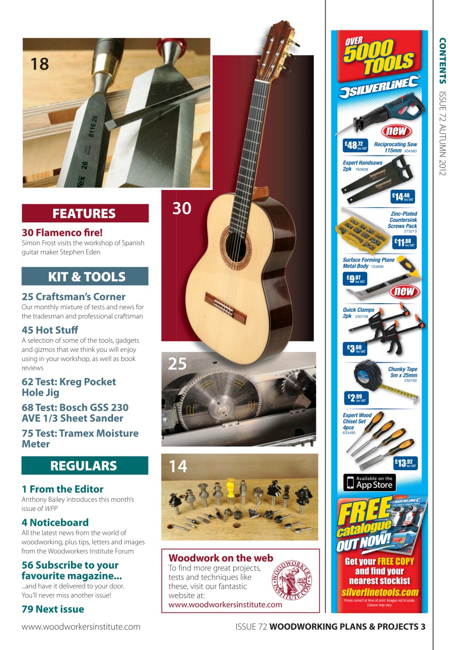 Woodworking Crafts Magazine Preview Pages