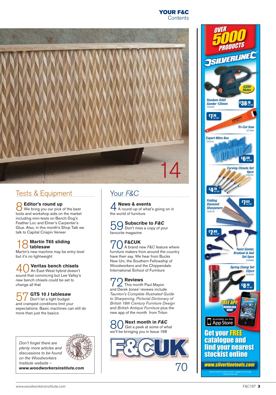 Furniture & Cabinetmaking Preview Pages