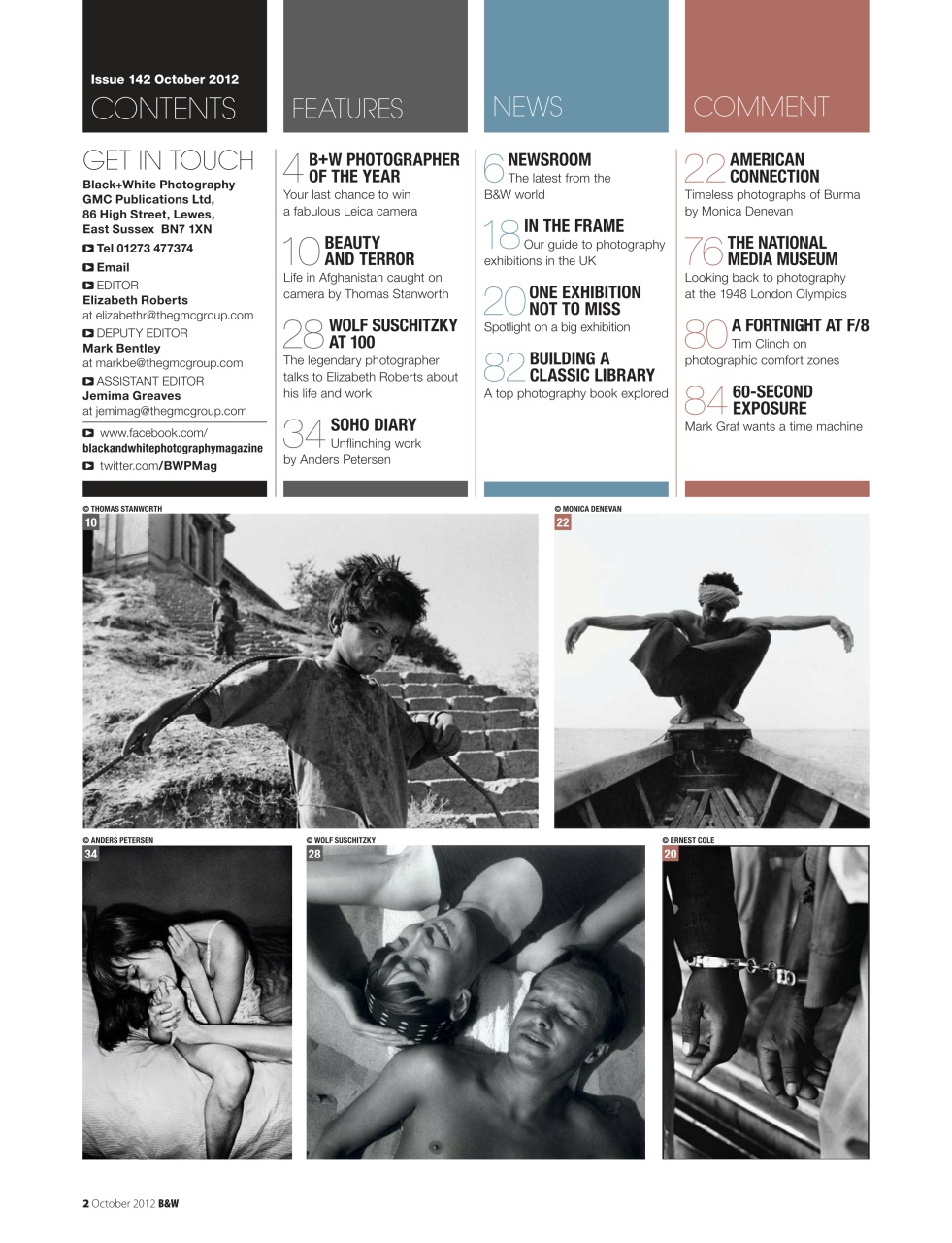 Black+White Photography Preview Pages