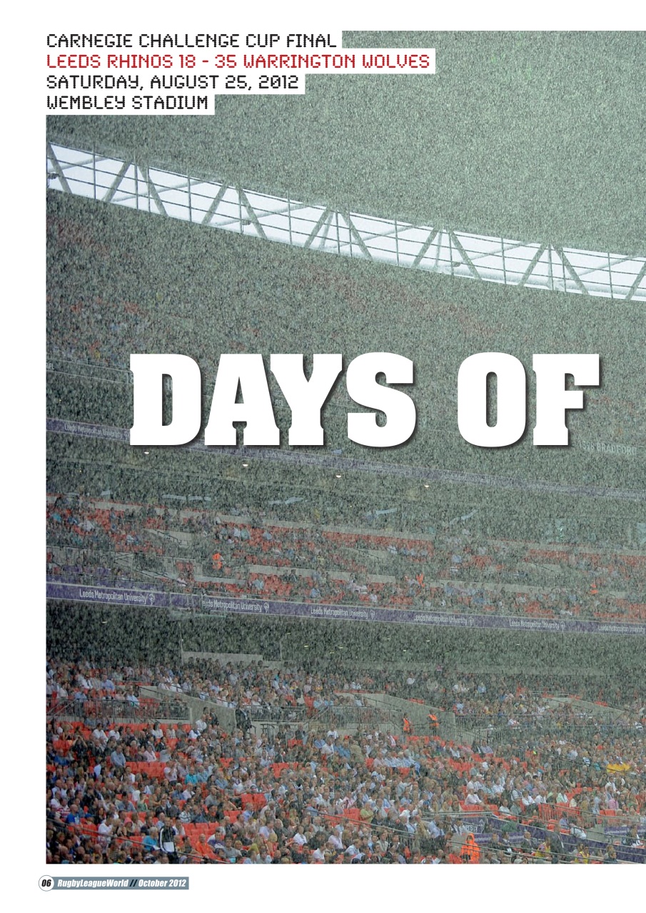 Rugby League World Preview Pages