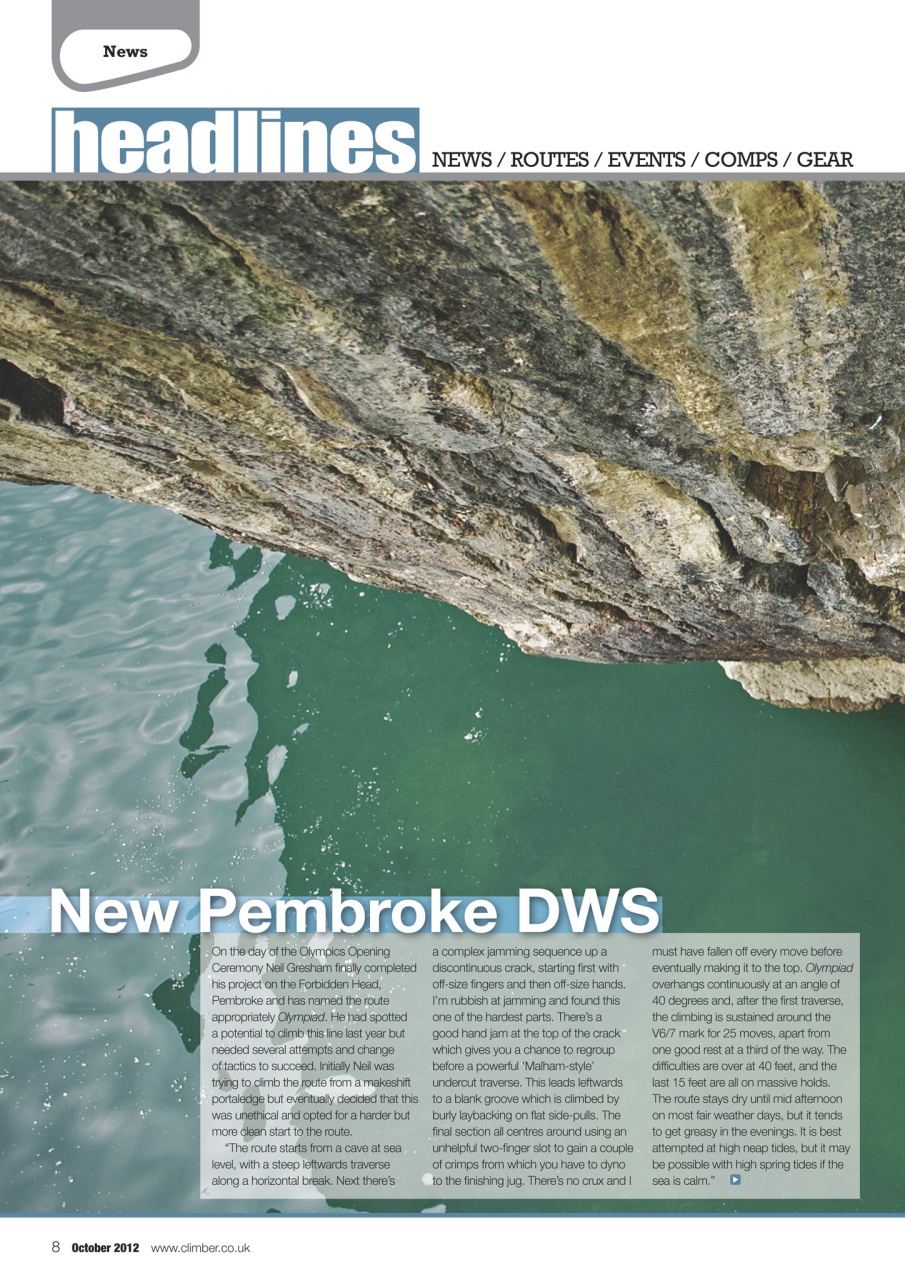 Climber Preview Pages