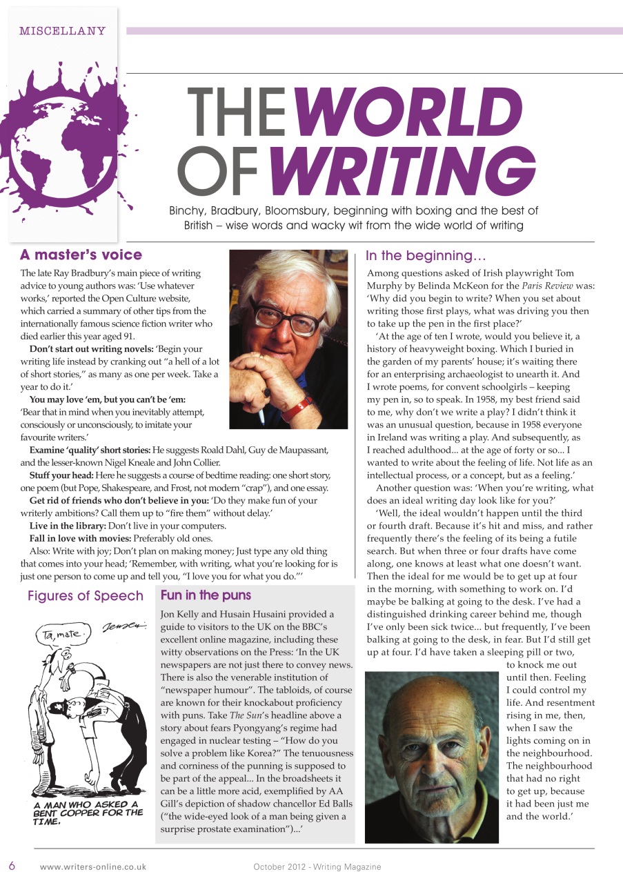 Writing Magazine Preview Pages