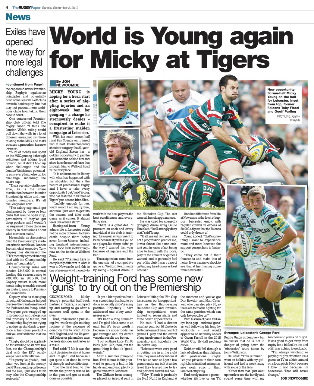 The Rugby Paper Preview Pages
