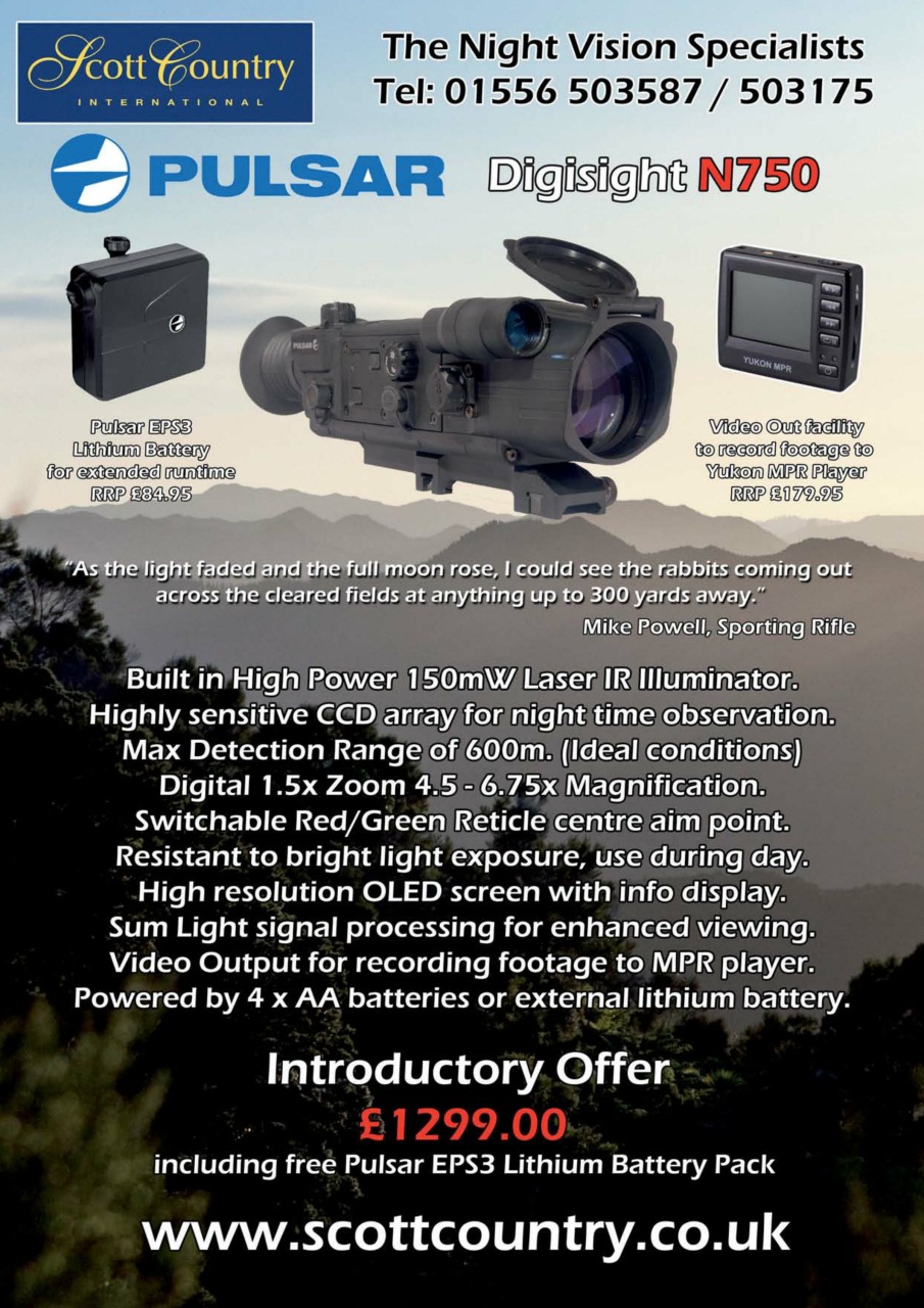 Sporting Rifle Preview Pages