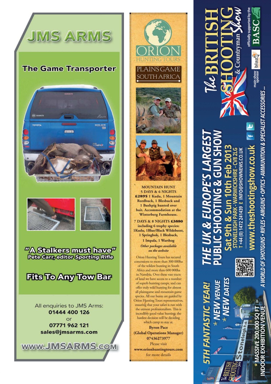 Sporting Rifle Preview Pages