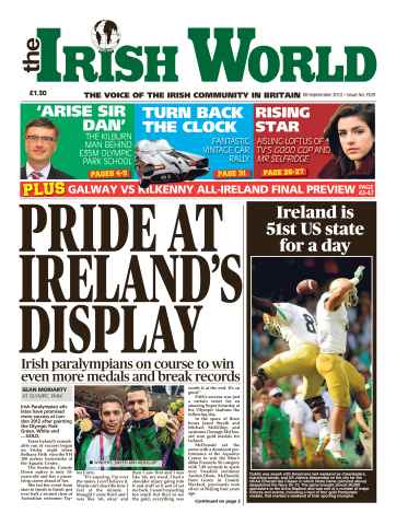 Irish World issue Irish World