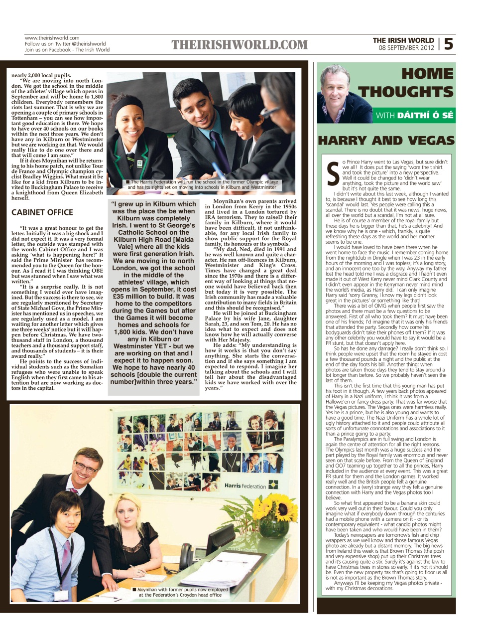 Irish World Preview Pages