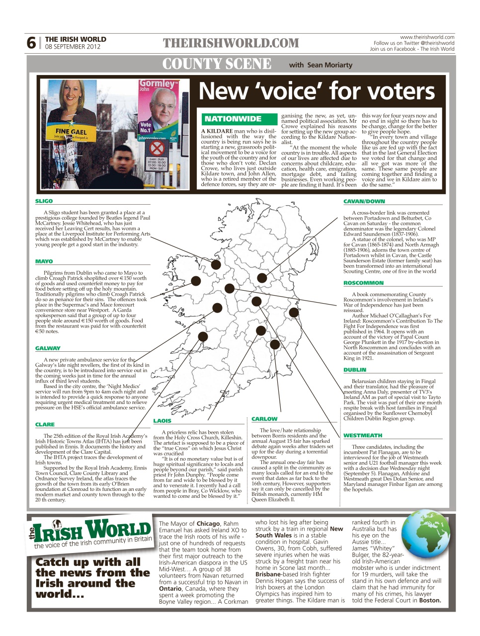 Irish World Preview Pages