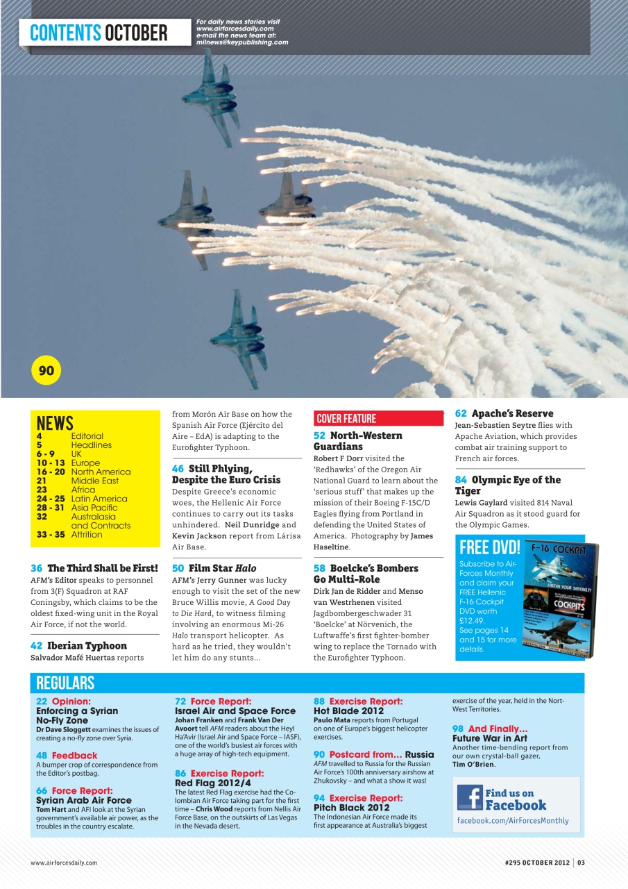 AirForces Monthly Preview Pages