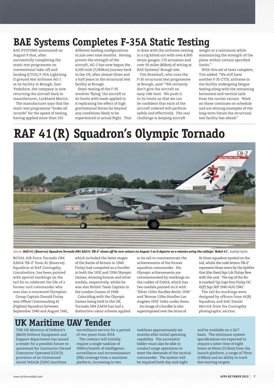 AirForces Monthly Preview Pages