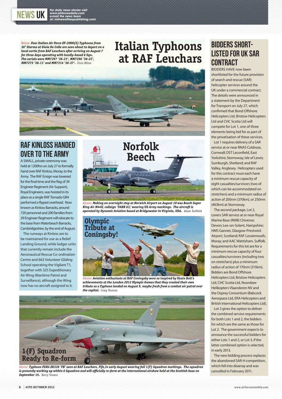 AirForces Monthly Preview Pages