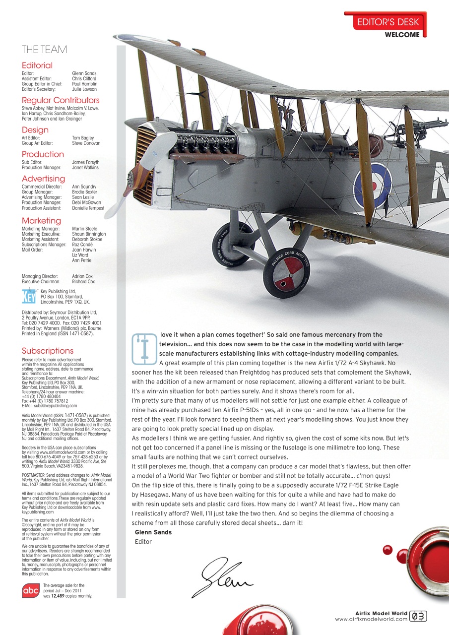 Airfix Model World Preview Pages