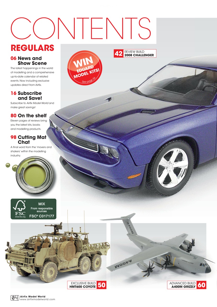 Airfix Model World Preview Pages