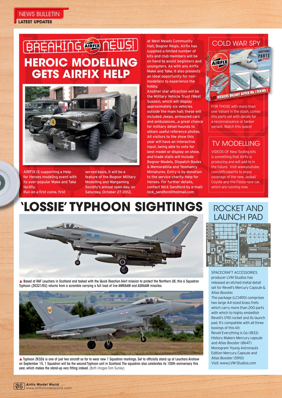 Airfix Model World Preview Pages