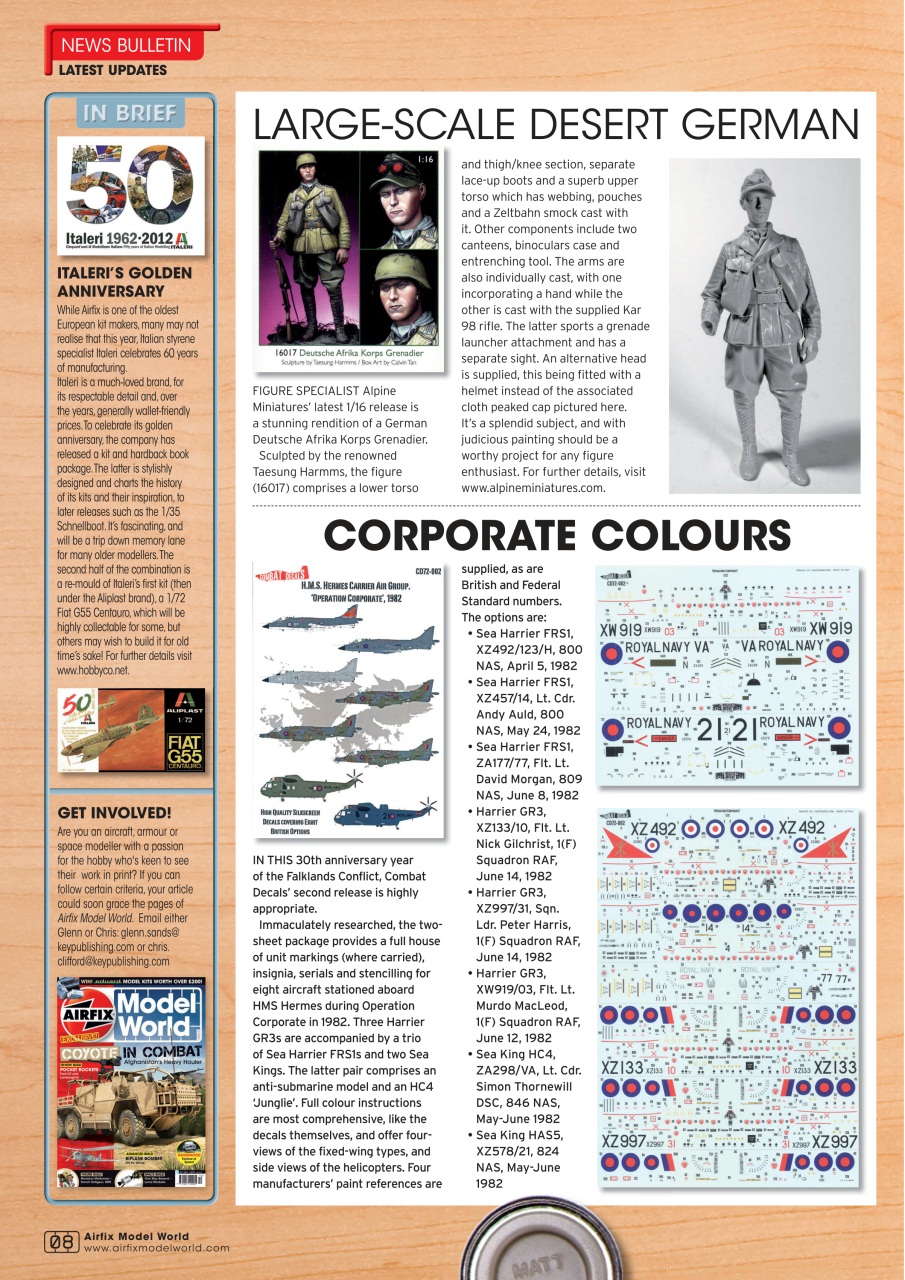 Airfix Model World Preview Pages