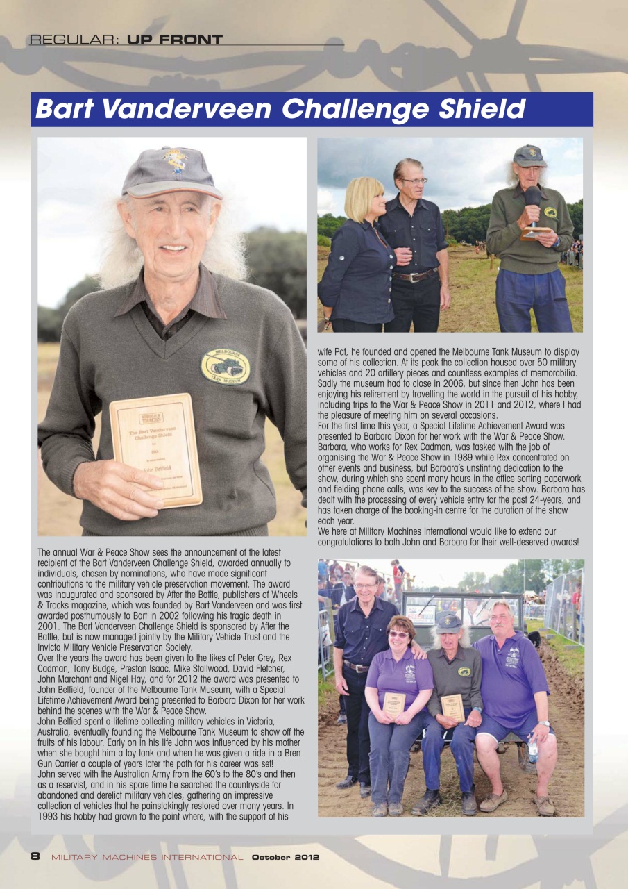 Military Machines International Preview Pages