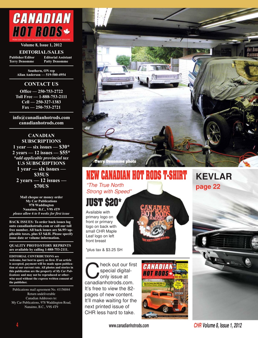Canadian Hot Rods Preview Pages