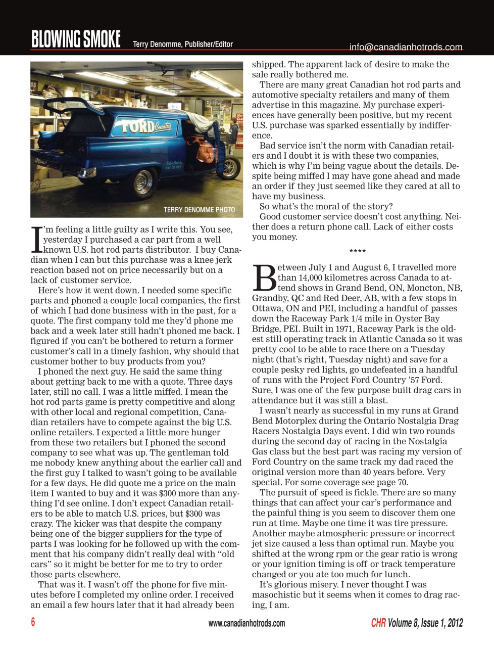 Canadian Hot Rods Preview Pages