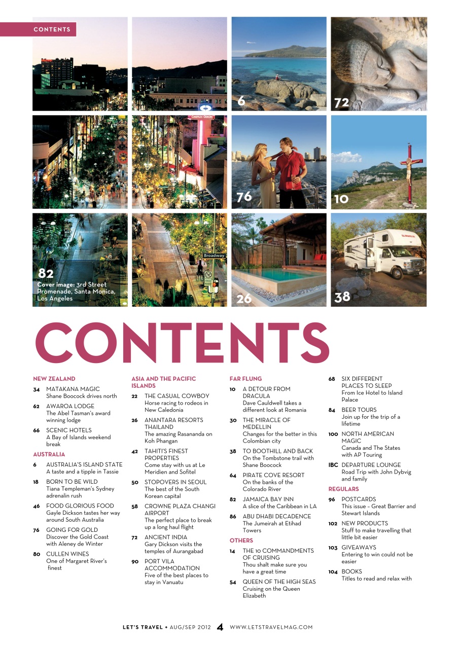 Let’s Travel Preview Pages