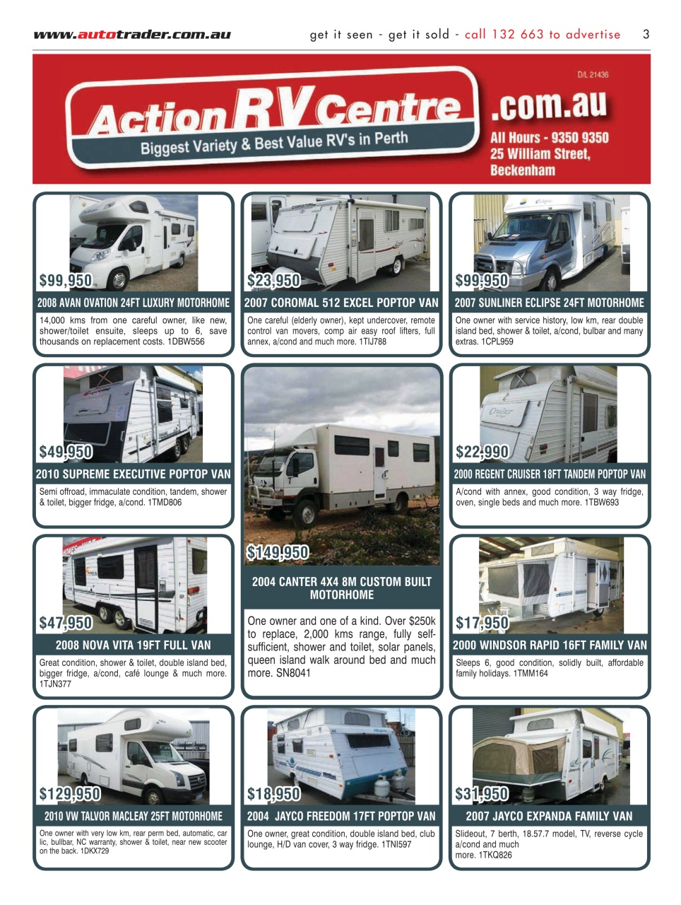 AutoTrader Preview Pages