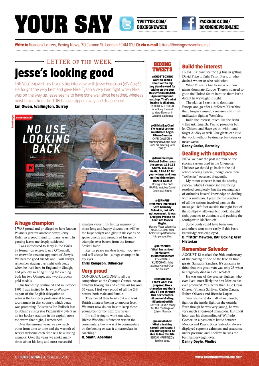 Boxing News Preview Pages