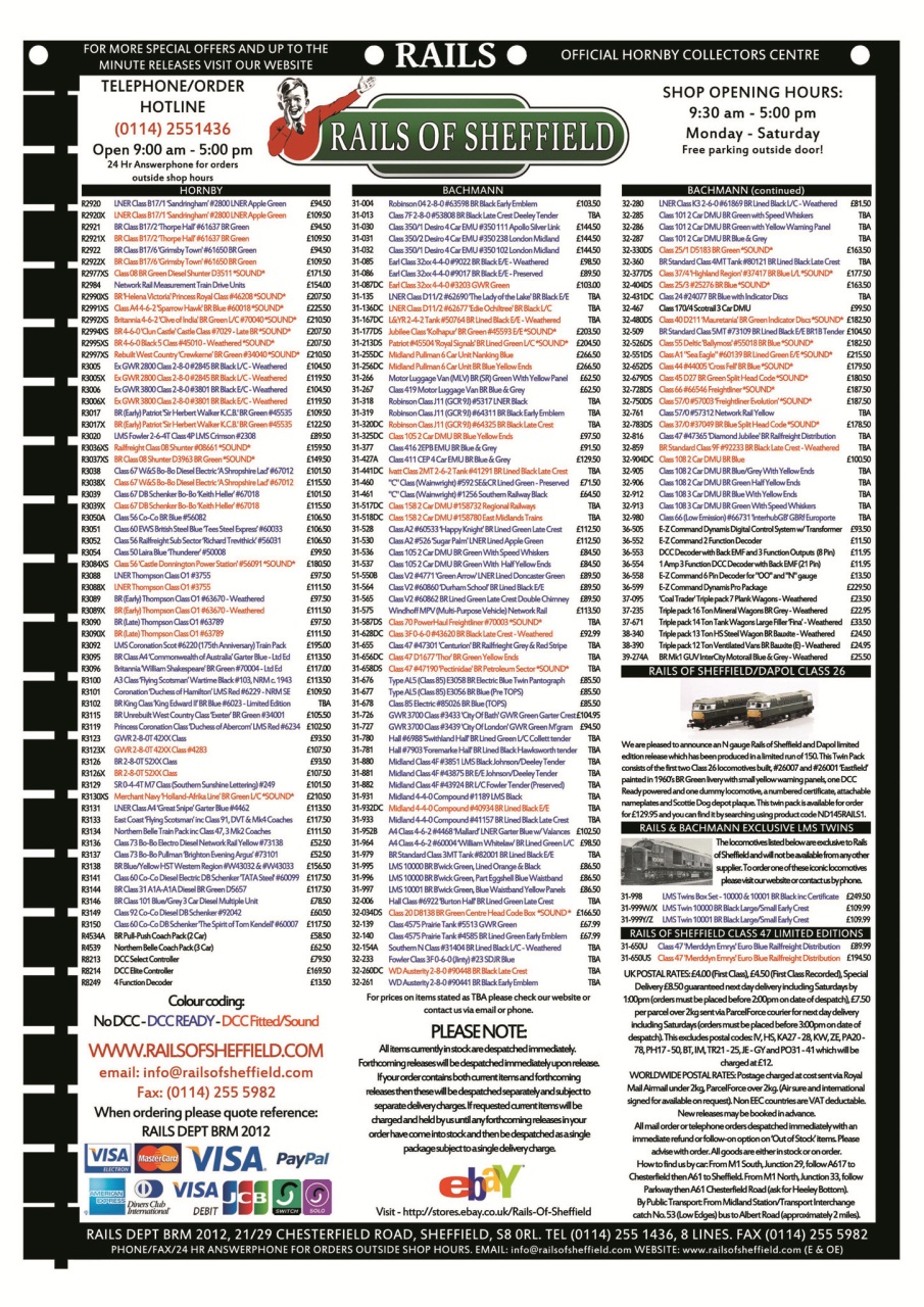 British Railway Modelling (BRM) Preview Pages
