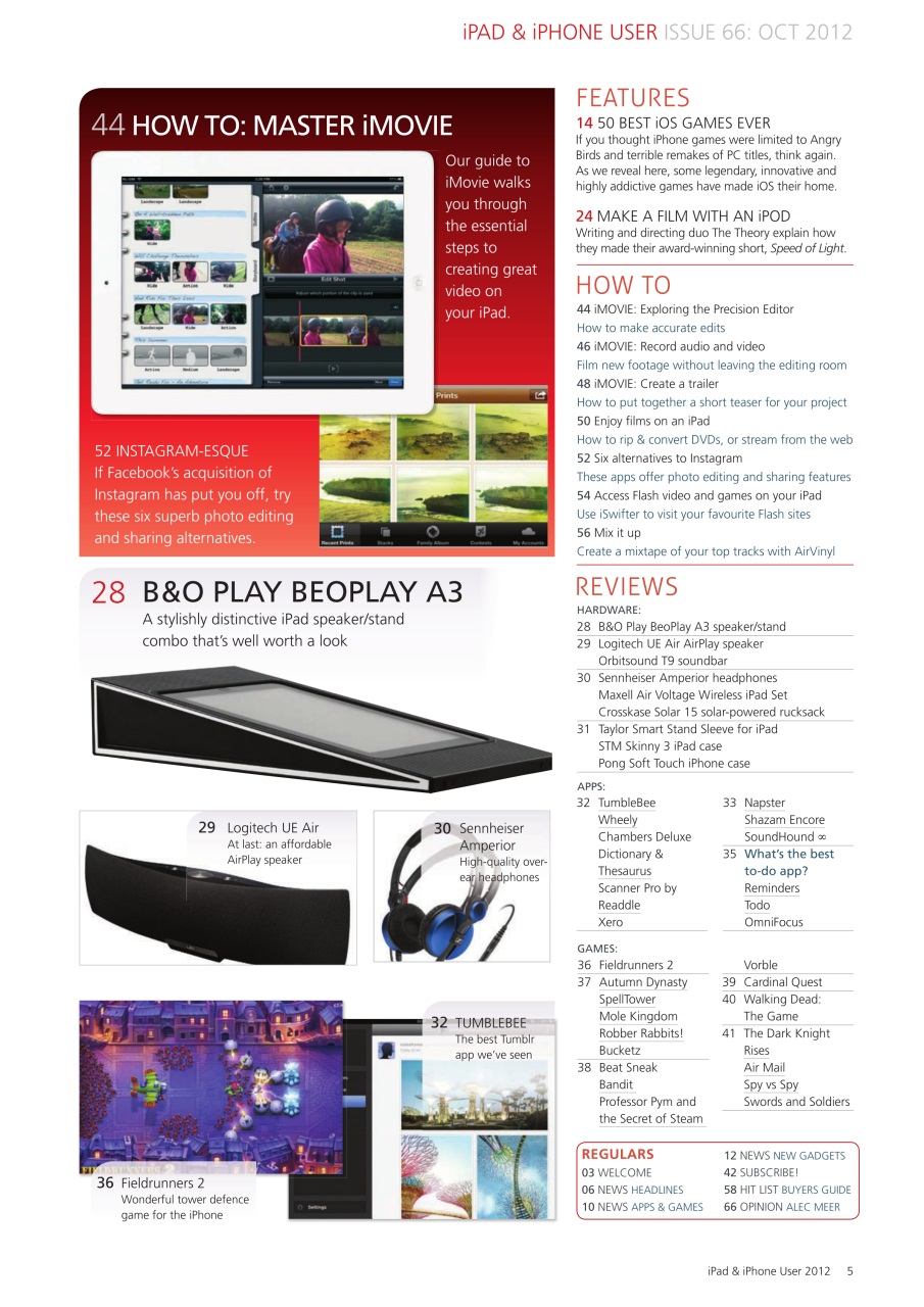 iPad and iPhone User Preview Pages