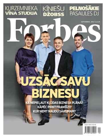 Forbes Latvia issue Forbes #28 09'12