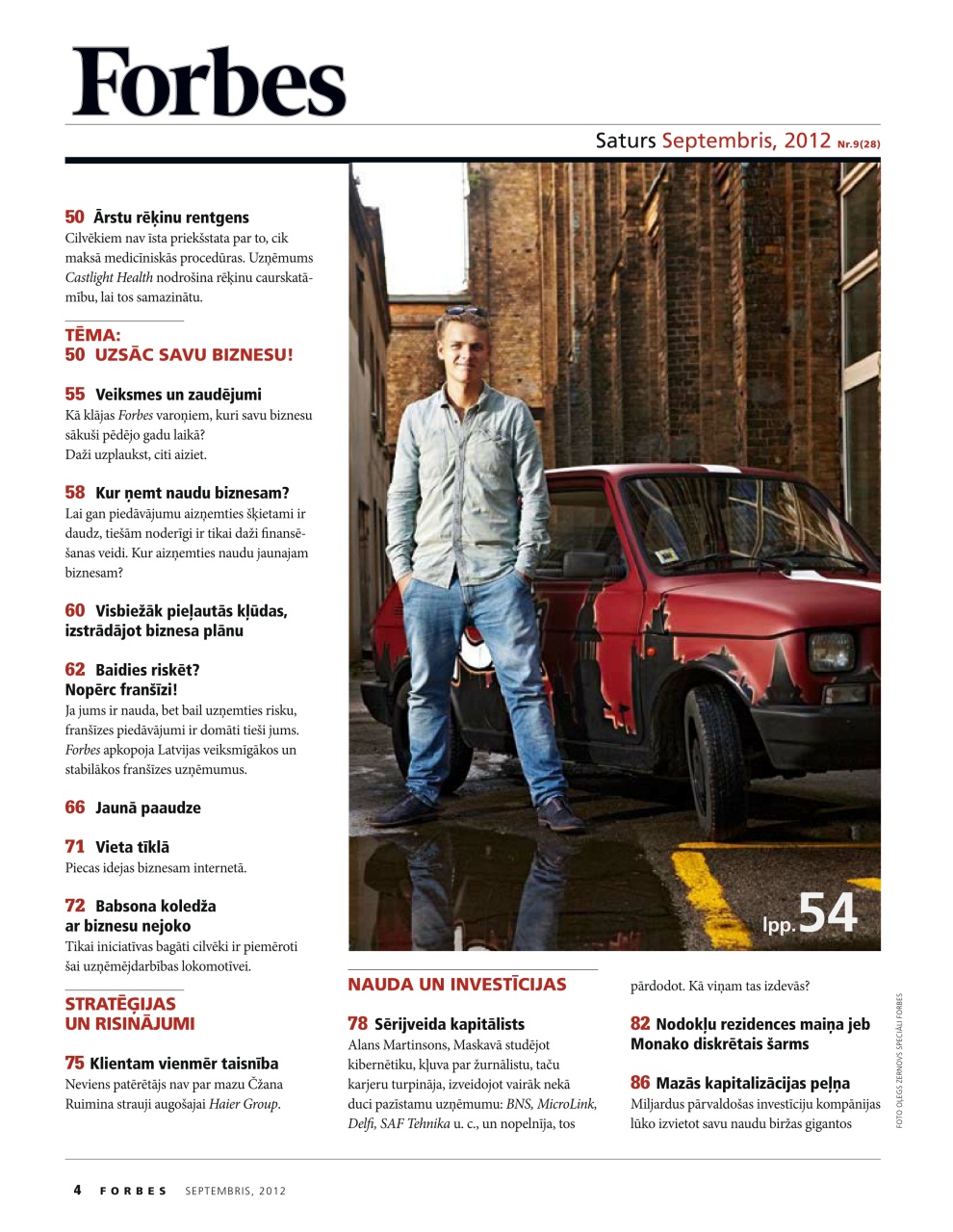 Forbes Latvia Preview Pages