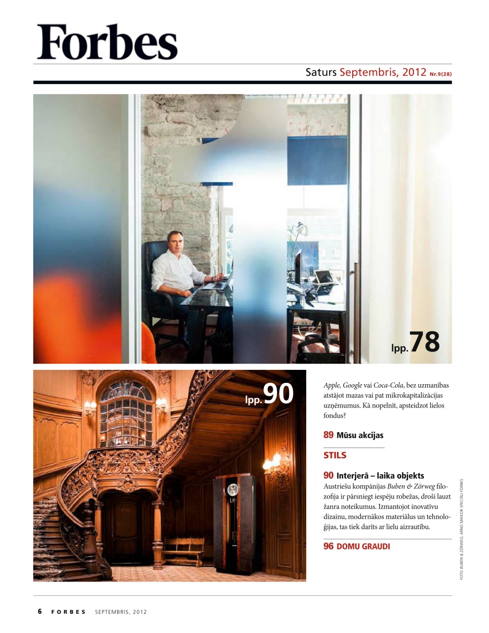 Forbes Latvia Preview Pages