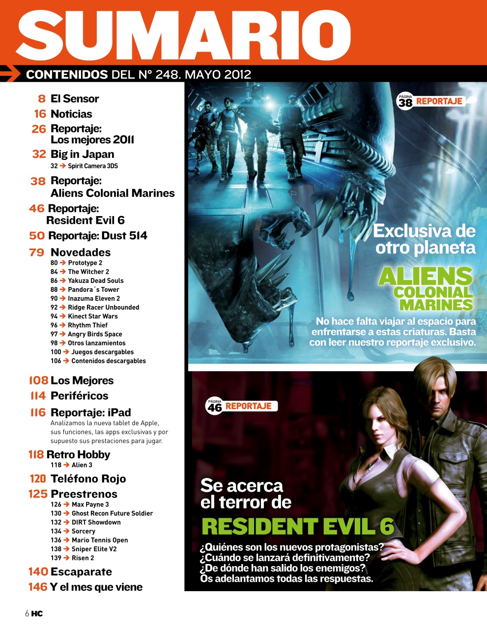 Hobby Consolas Preview Pages