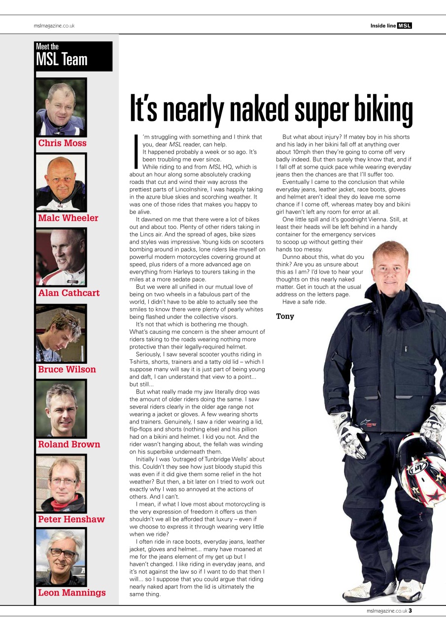 Motorcycle Sport & Leisure Preview Pages