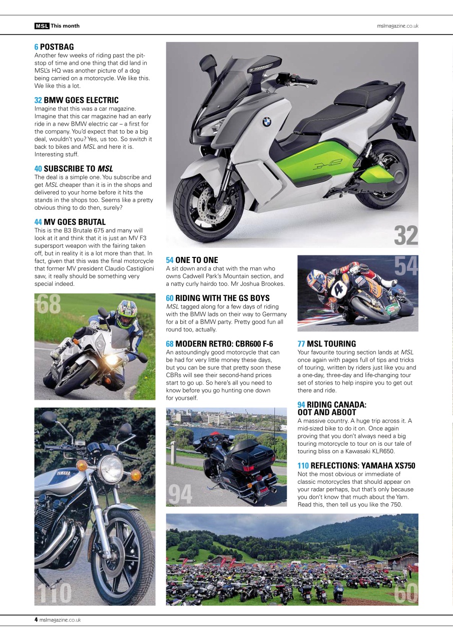 Motorcycle Sport & Leisure Preview Pages