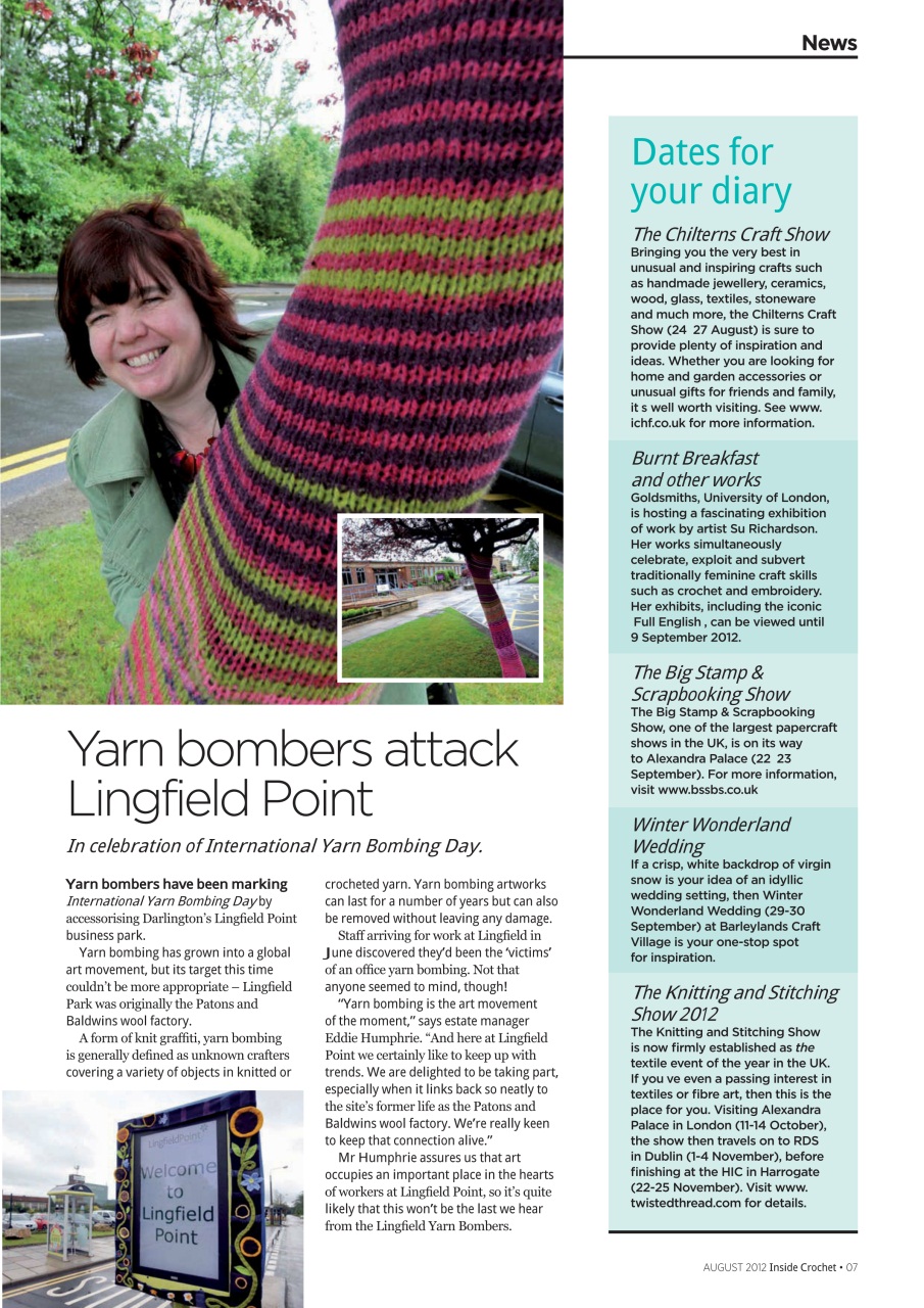 Inside Crochet Preview Pages