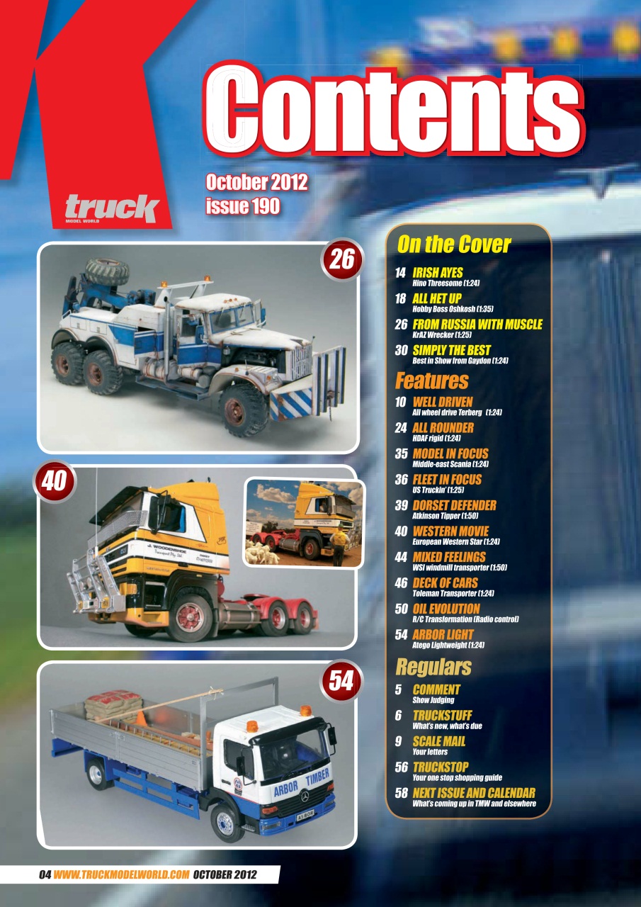 Model Car Truck Motorcycles World Preview Pages