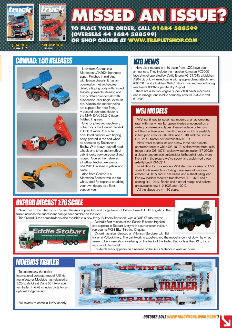 Model Car Truck Motorcycles World Preview Pages