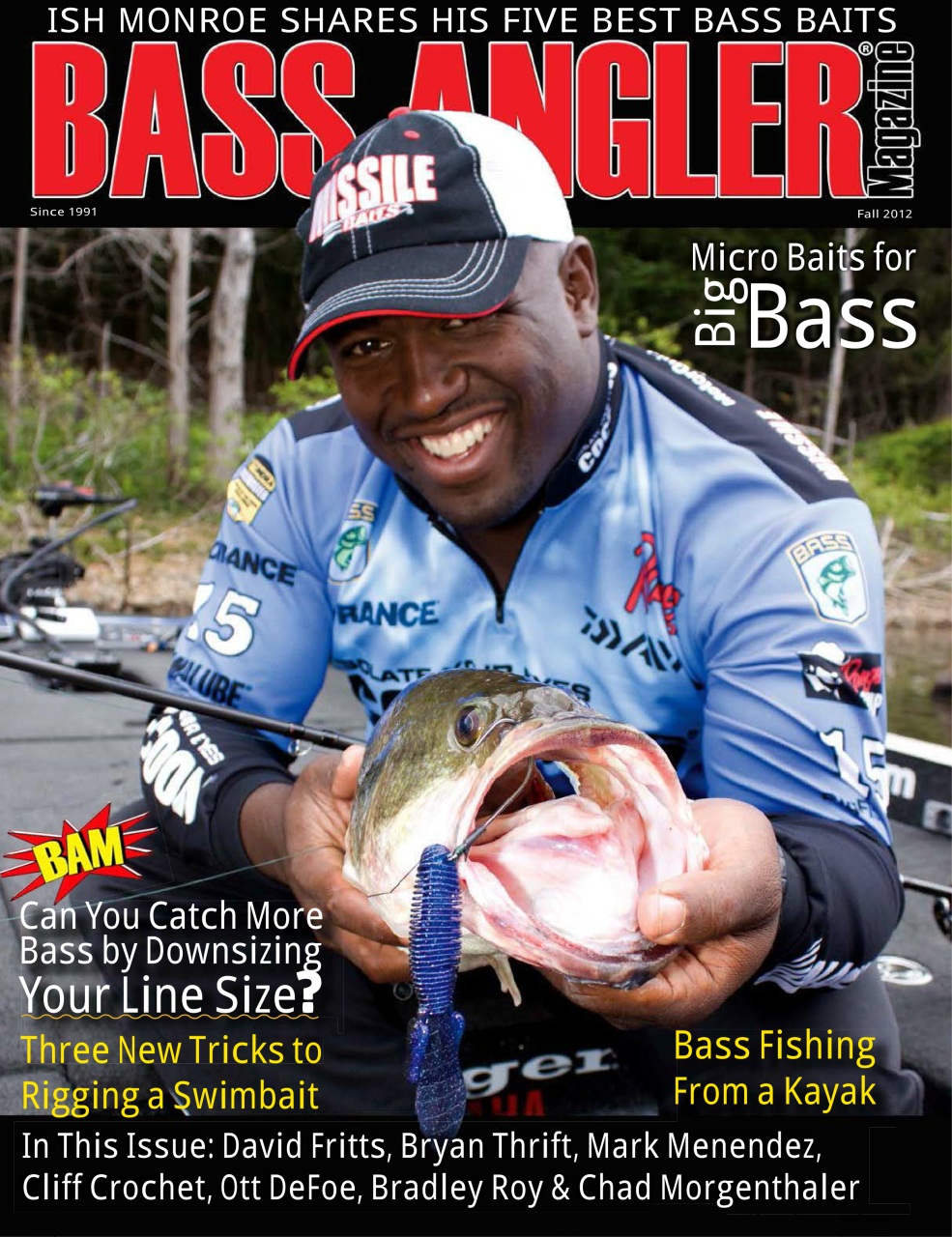BASS ANGLER MAGAZINE Preview Pages