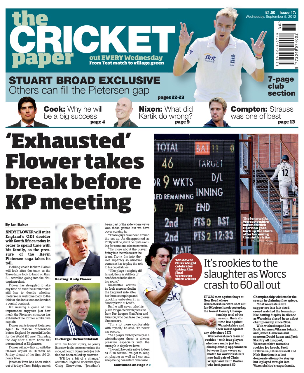 The Cricket Paper Preview Pages
