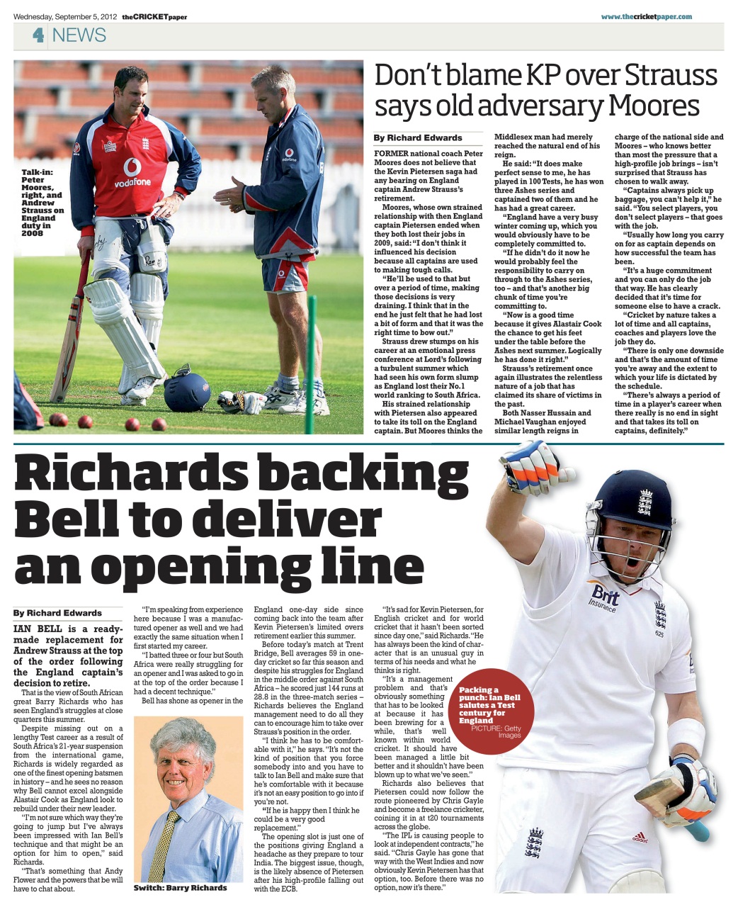 The Cricket Paper Preview Pages