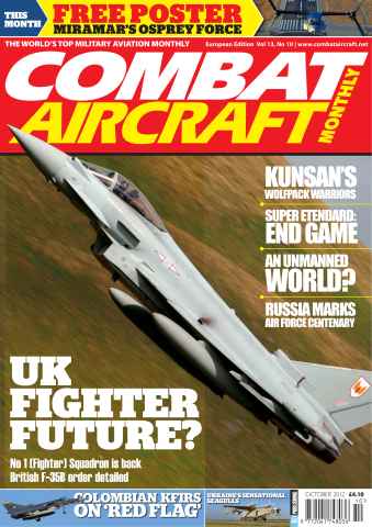 Combat Aircraft Journal issue Vol 13 No 10