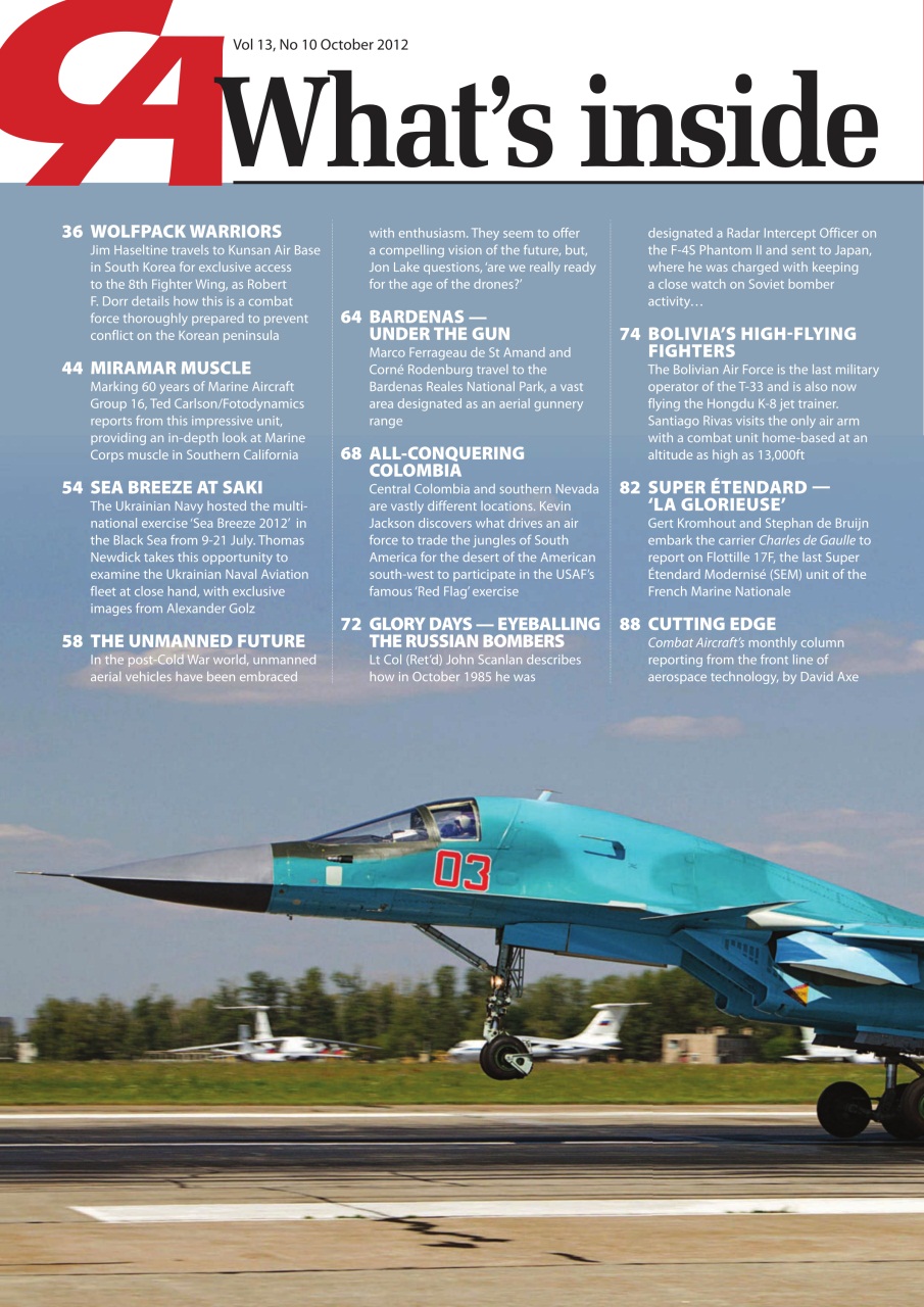 Combat Aircraft Journal Preview Pages