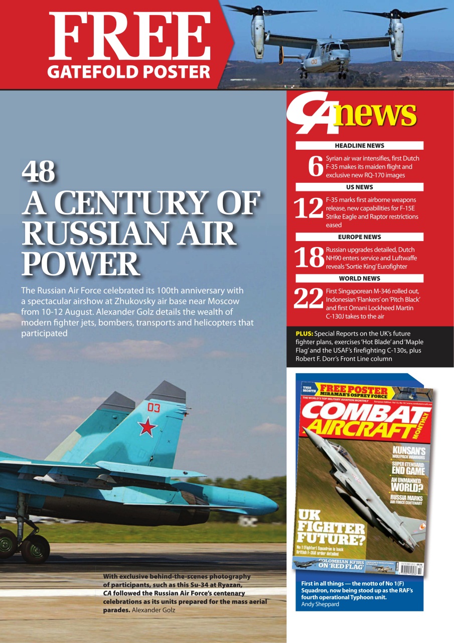 Combat Aircraft Journal Preview Pages