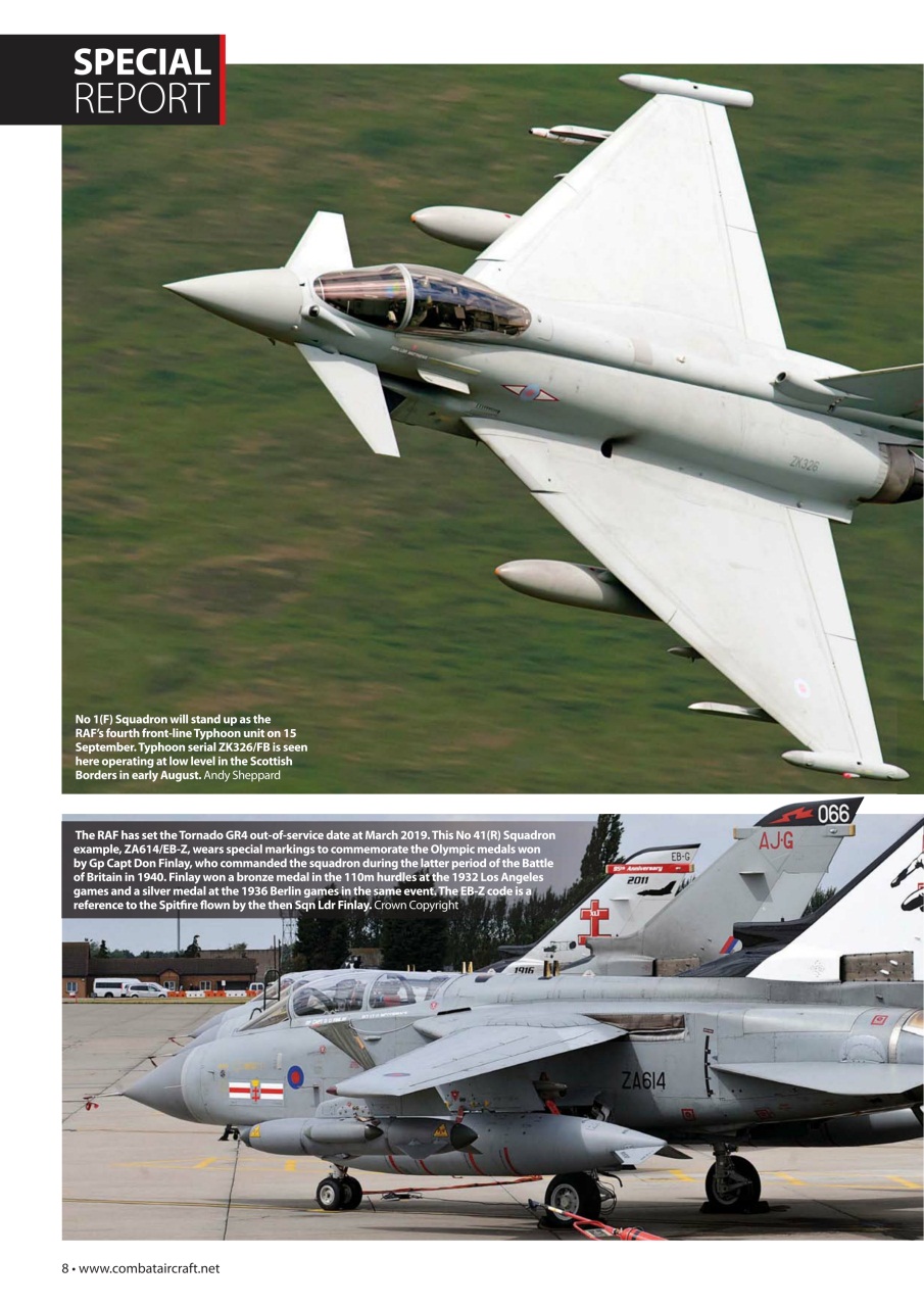 Combat Aircraft Journal Preview Pages