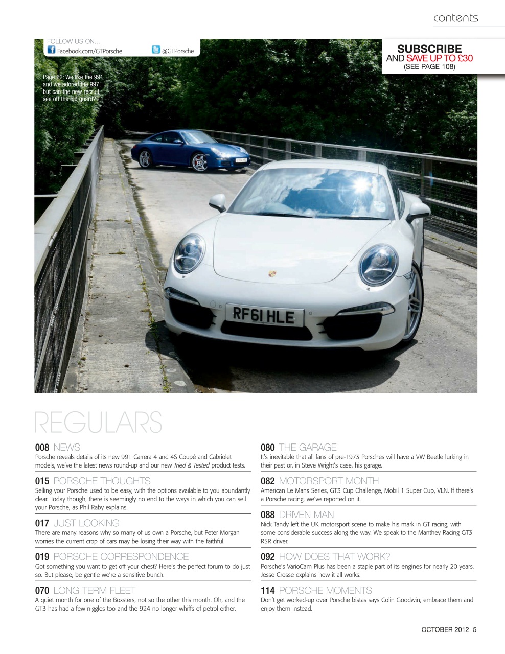 GT Porsche Preview Pages