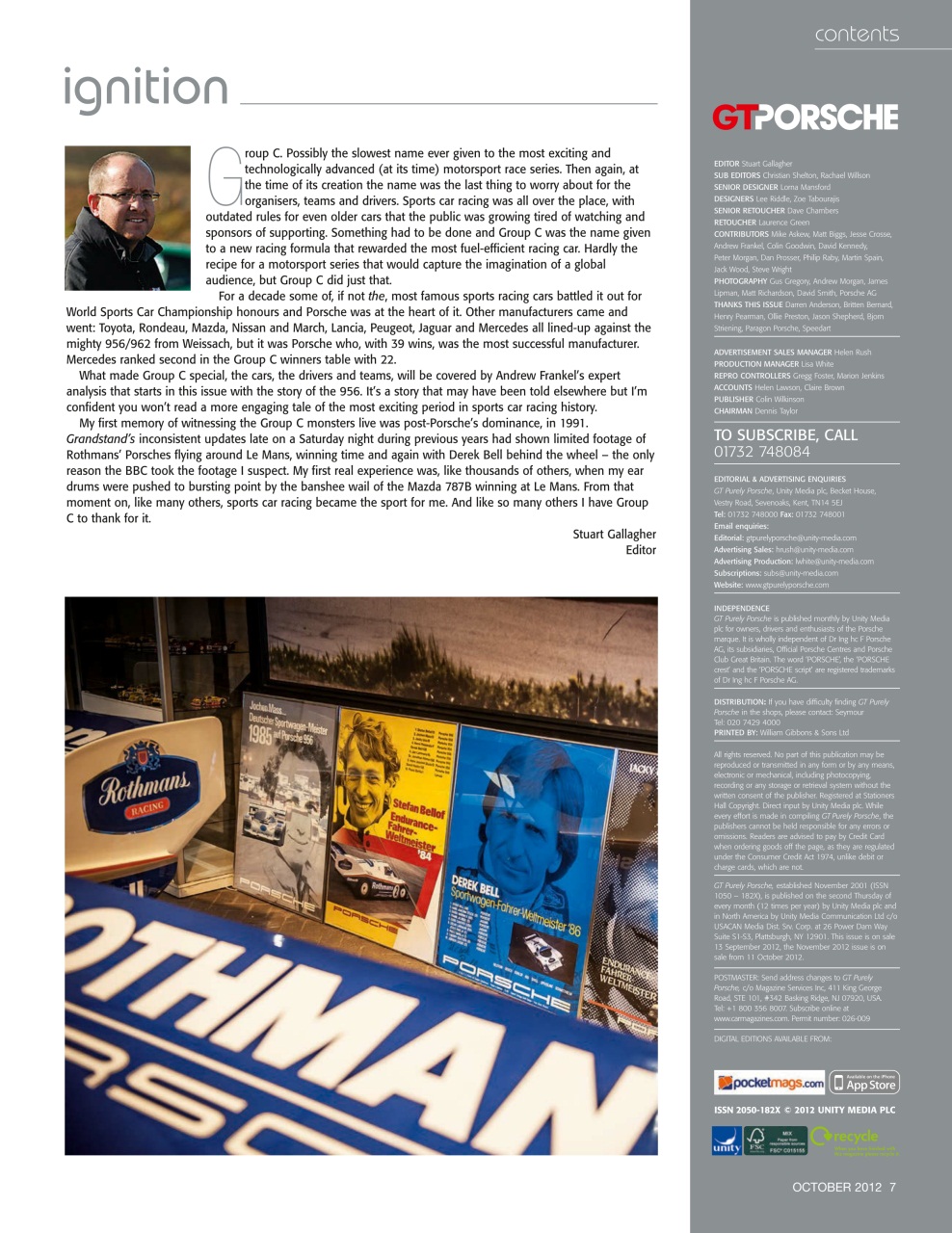 GT Porsche Preview Pages