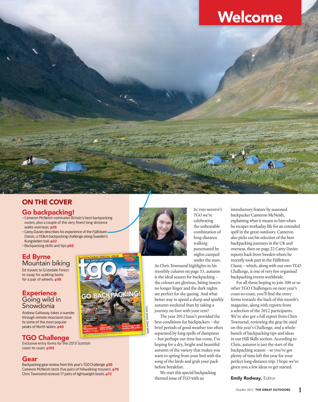 TGO - The Great Outdoors Magazine Preview Pages