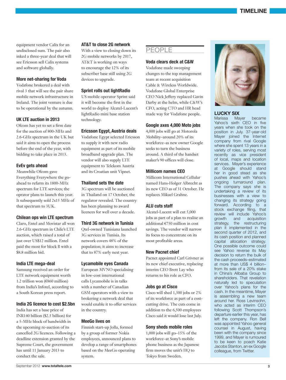 Total Telecom Preview Pages