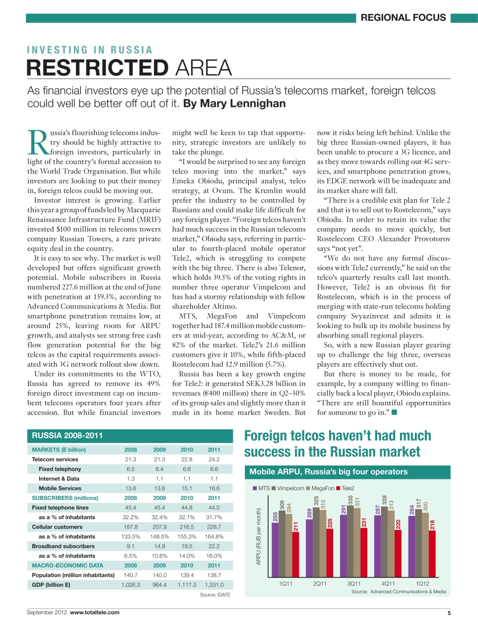 Total Telecom Preview Pages