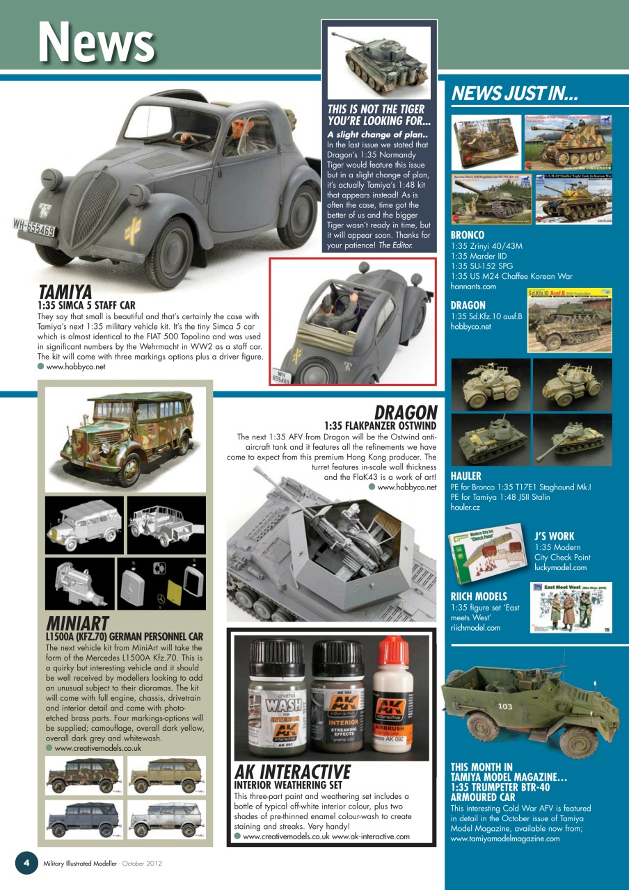 MIM: AFV Edition Preview Pages